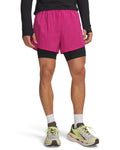 UA HB Run Men's 2-in-1 Shorts - Pink