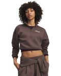 UA Rival Fleece Varsity Women's ½ Zip - Brown