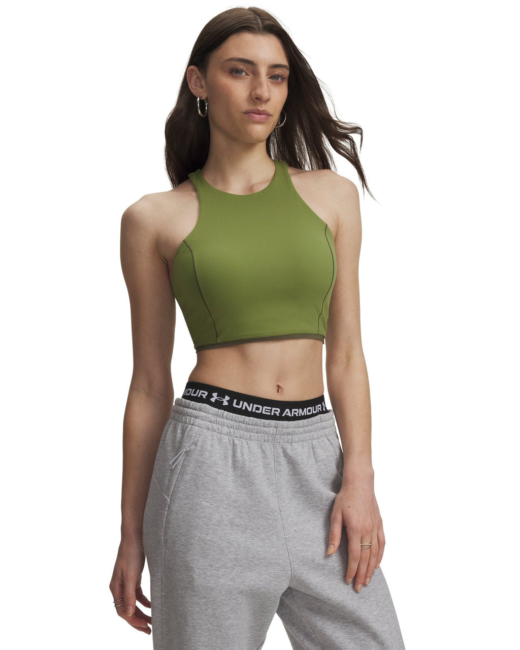 UA Meridian Mesh Women's Tank - Green