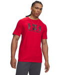 UA Center Logo Men's Short Sleeve - Red
