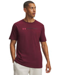 UA Logo Wordmark Men's Short Sleeve - Red
