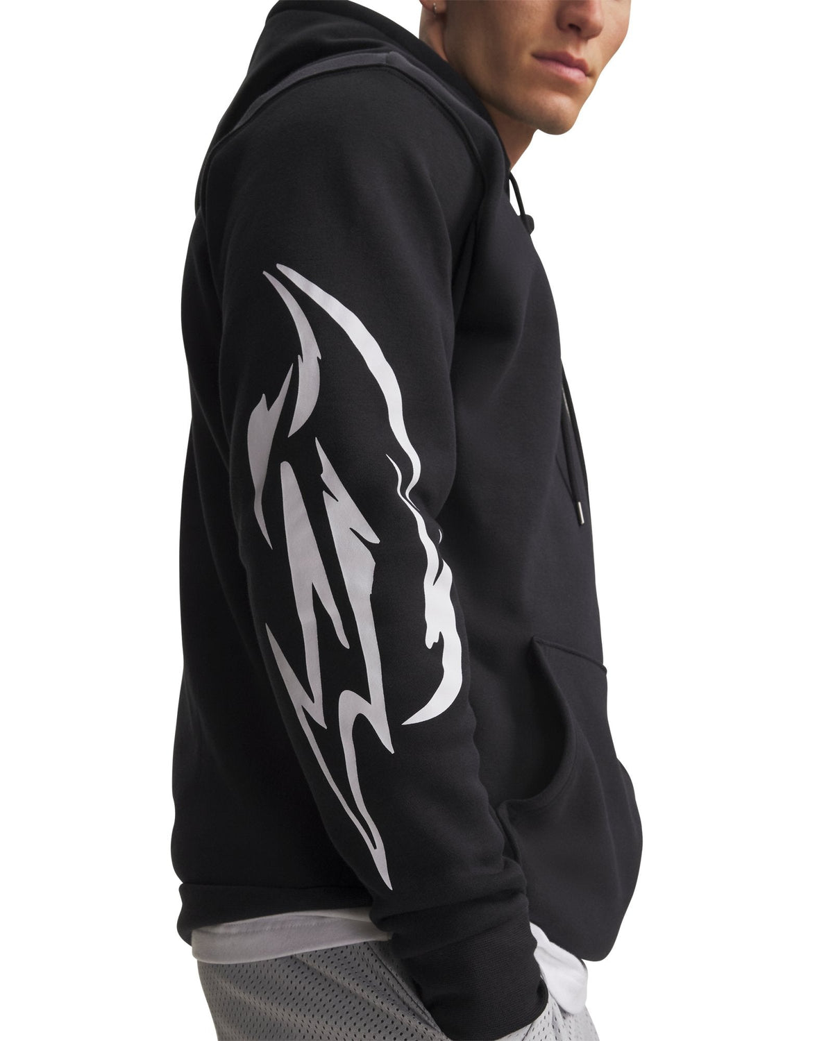 UA D. Fox x Sharpie Men's Hoodie - Black