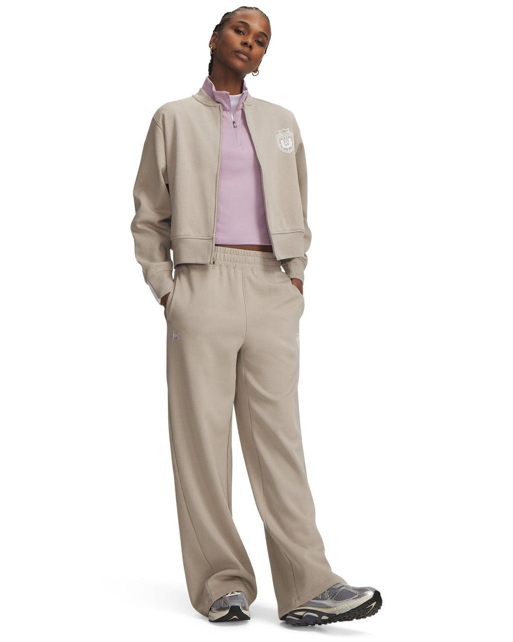 UA Gameday Double Knit Unrivaled Women's Pants - Brown