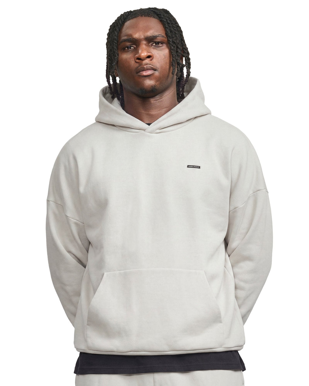 UA Icon Vintage Fleece Men's Hoodie - Black