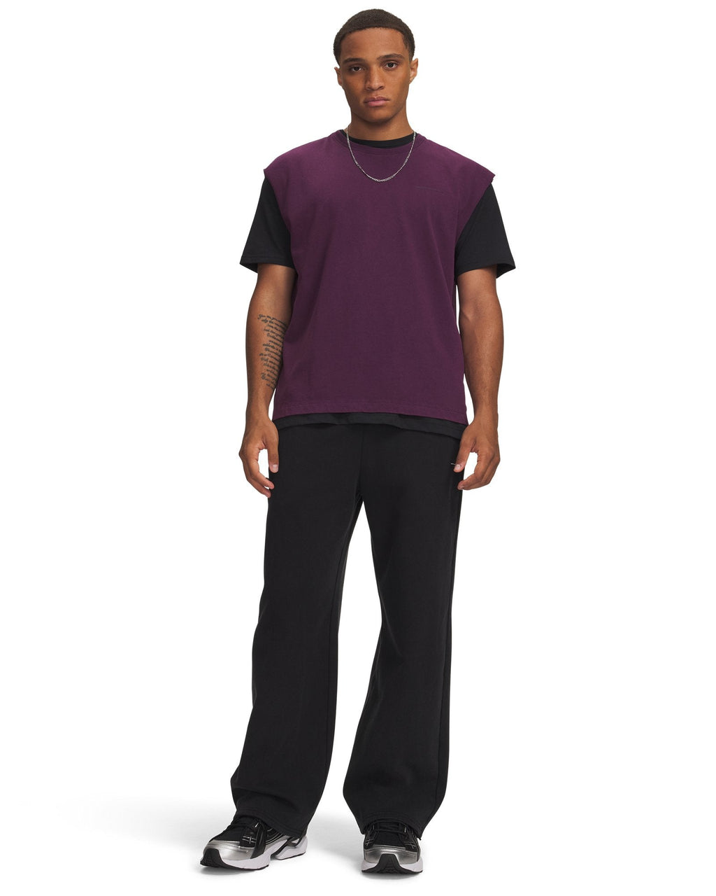 UA Icon Fleece Wash Men's Pants - Black