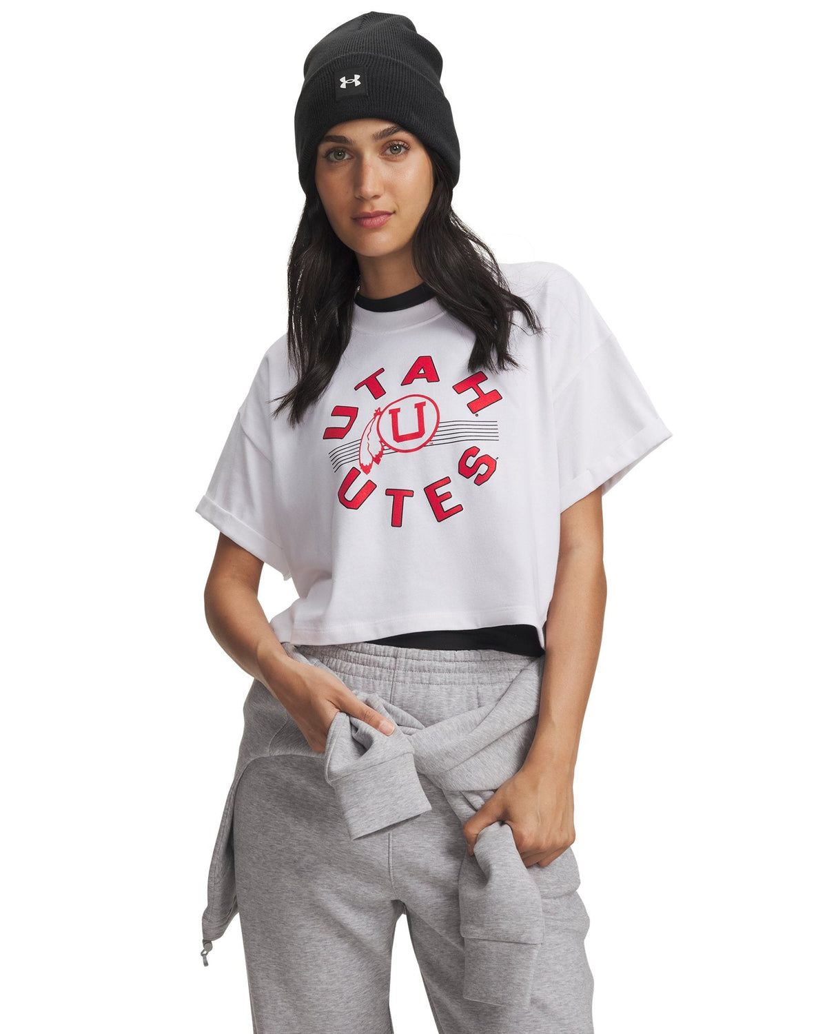 UA Gameday Icon Heavyweight Collegiate Women's Short Sleeve - White
