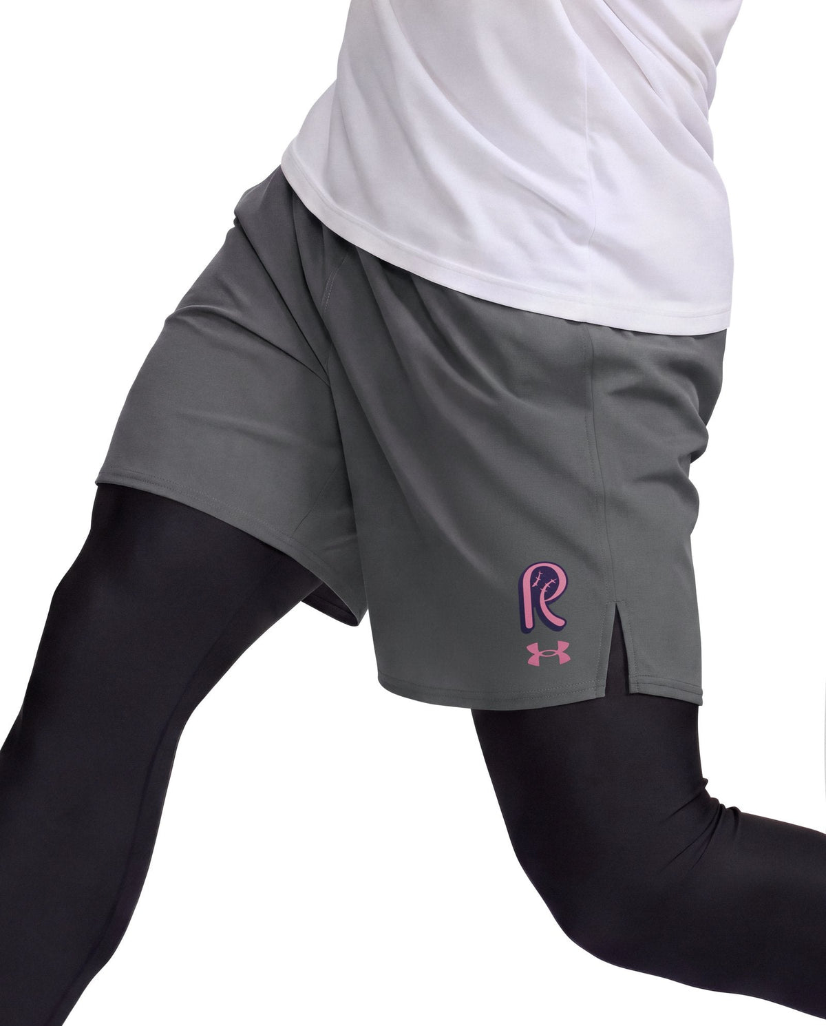 UA Utility 2.0 Coach RAC Men's Shorts - Gray