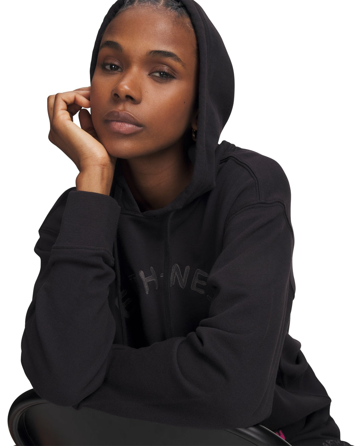 UNLESS Earthness Unisex Hoodie - Black