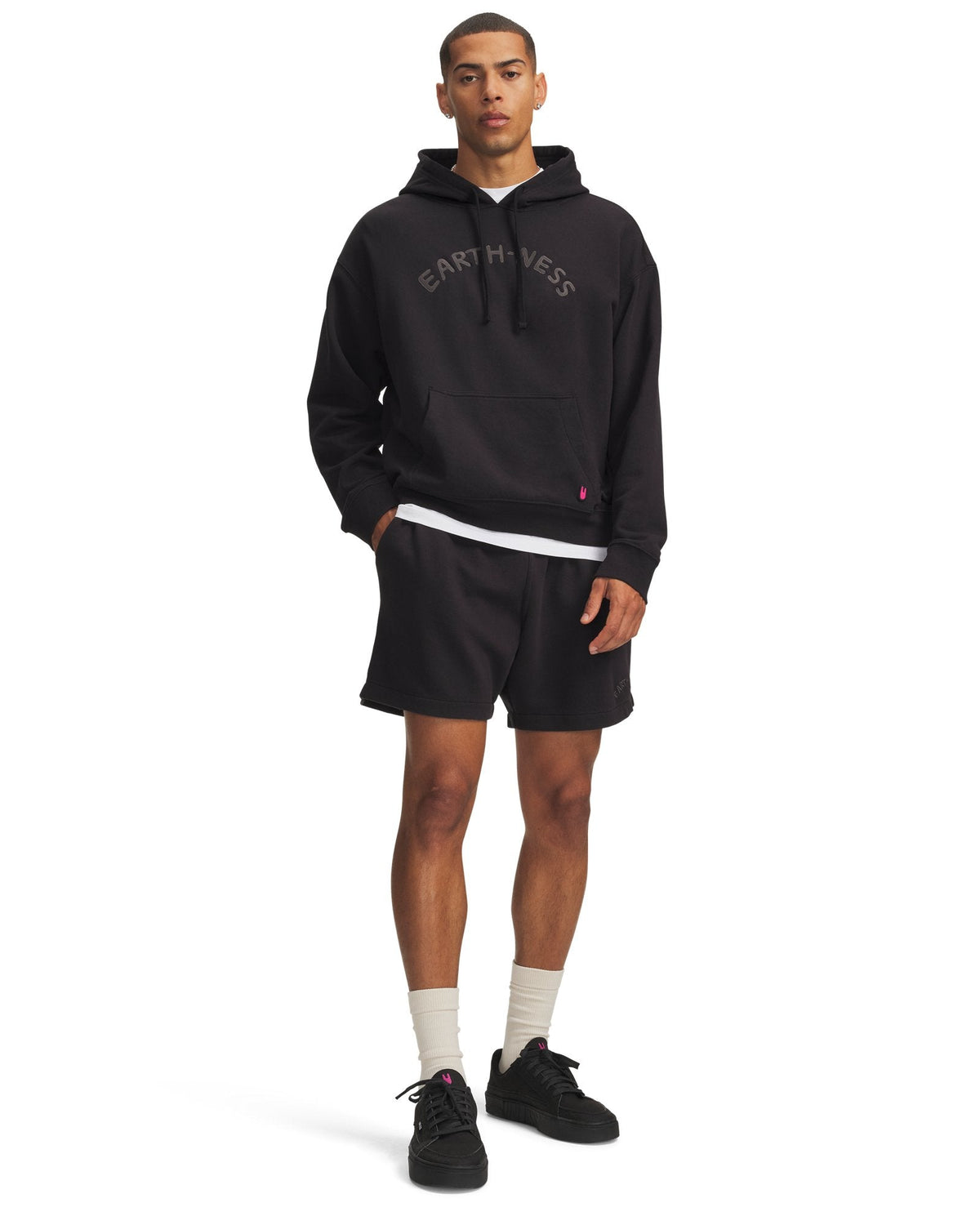 UNLESS Plant Earth Unisex 6" Shorts - White