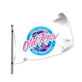 Old Row Splatter Logo Flag