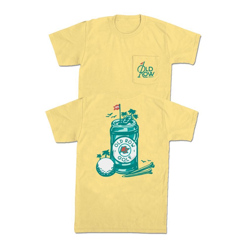 The 19th Hole Beer Can 2.0 Pocket Tee