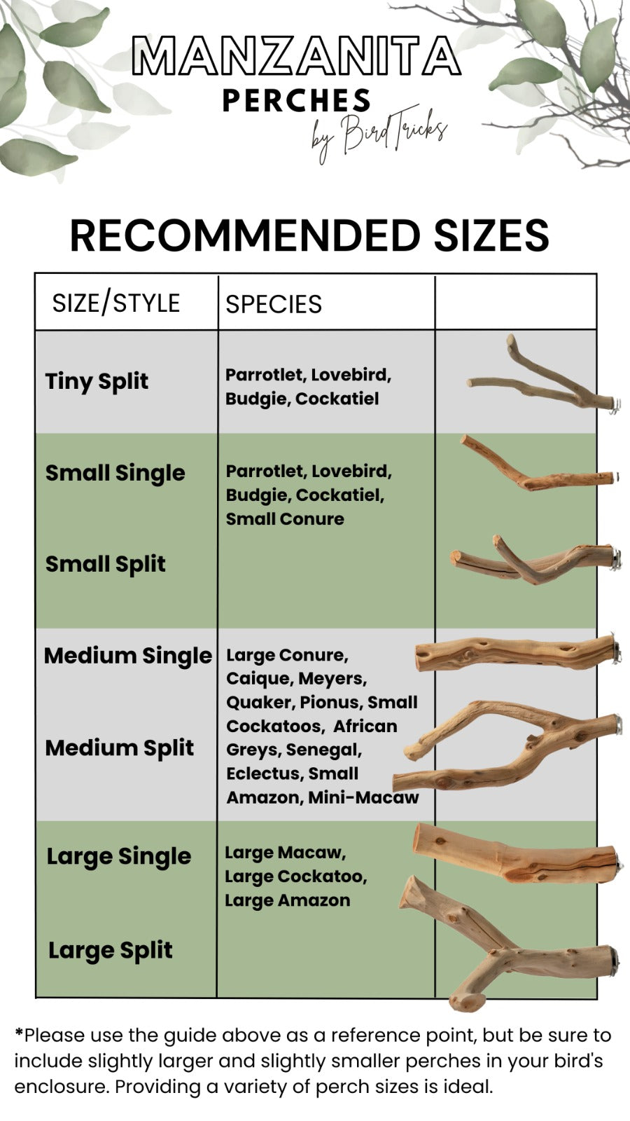 All Natural Perches