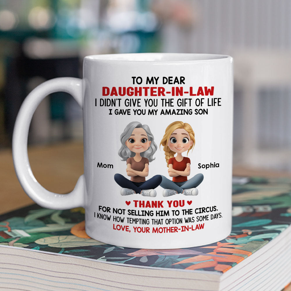 Custom Christmas & Birthday Keepsake Gift • The Gift Of Life - Personalized Coffee Mug