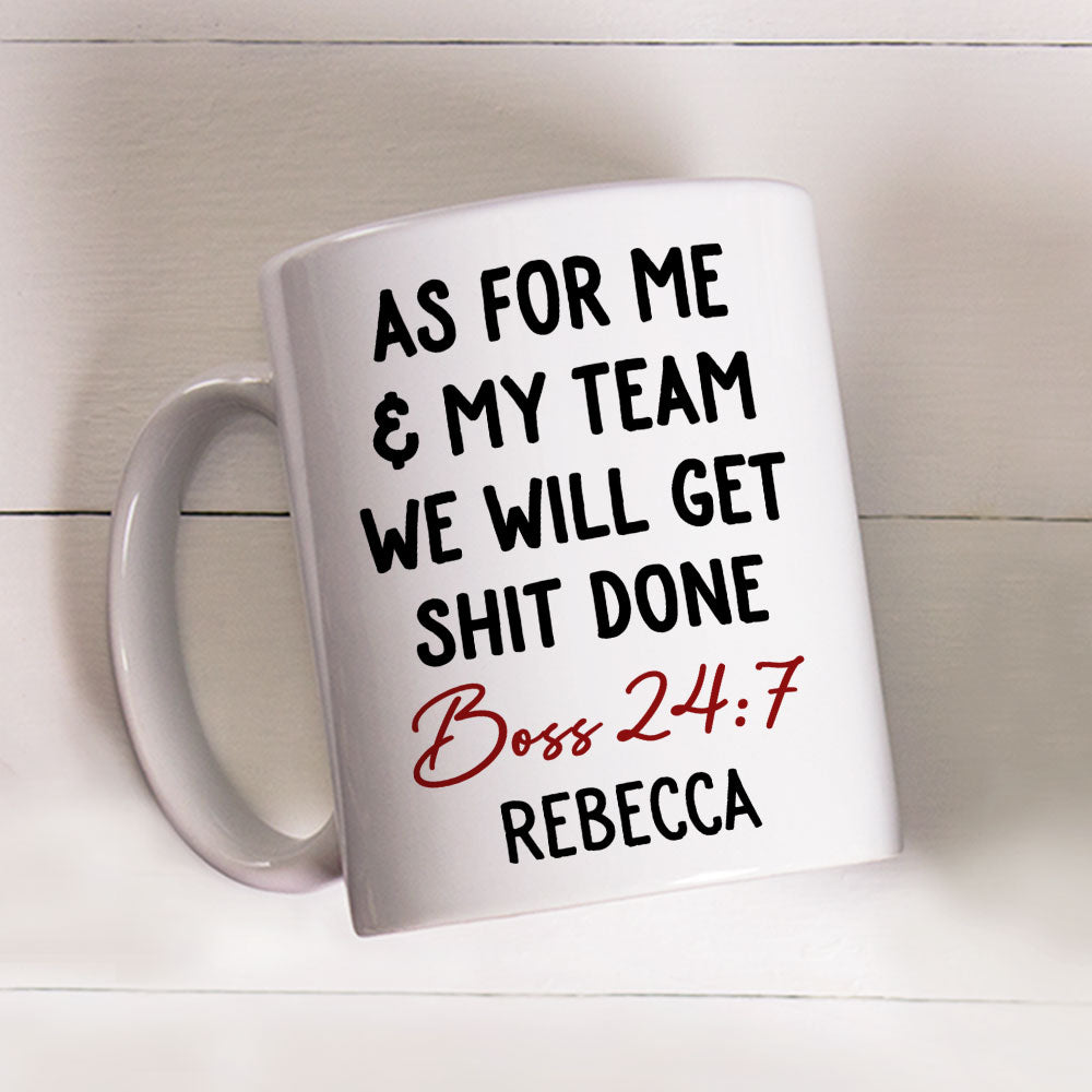 Custom Coworker, Christmas & Birthday Team Appreciation Gift • Team Of Legends In Action - Personalized Coffee Mug