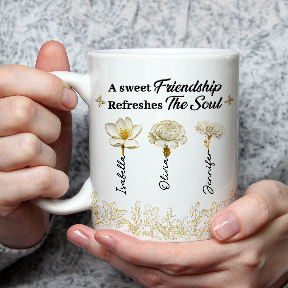 Custom Christmas & Birthday Gift for Brother & Sister • Together We Shine - Personalized Coffee Mug