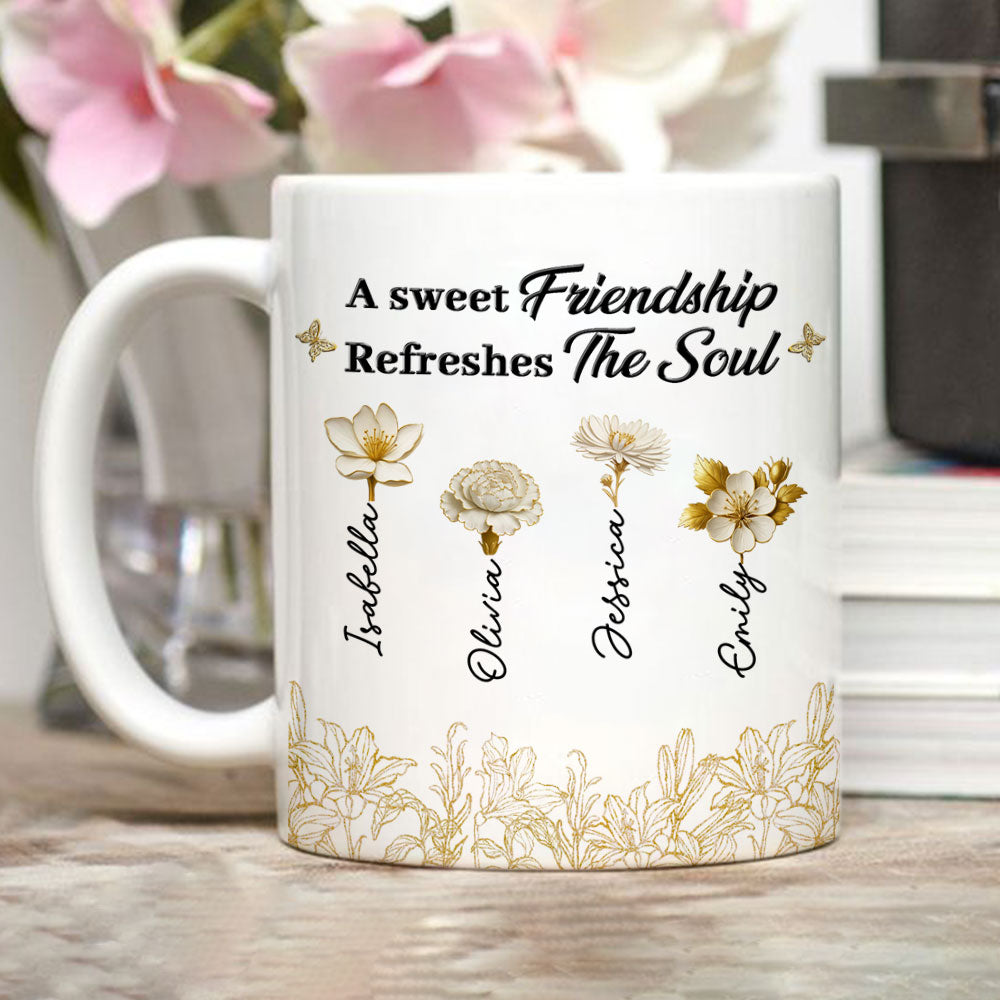 Custom Christmas & Birthday Gift for Brother & Sister • Together We Shine - Personalized Coffee Mug