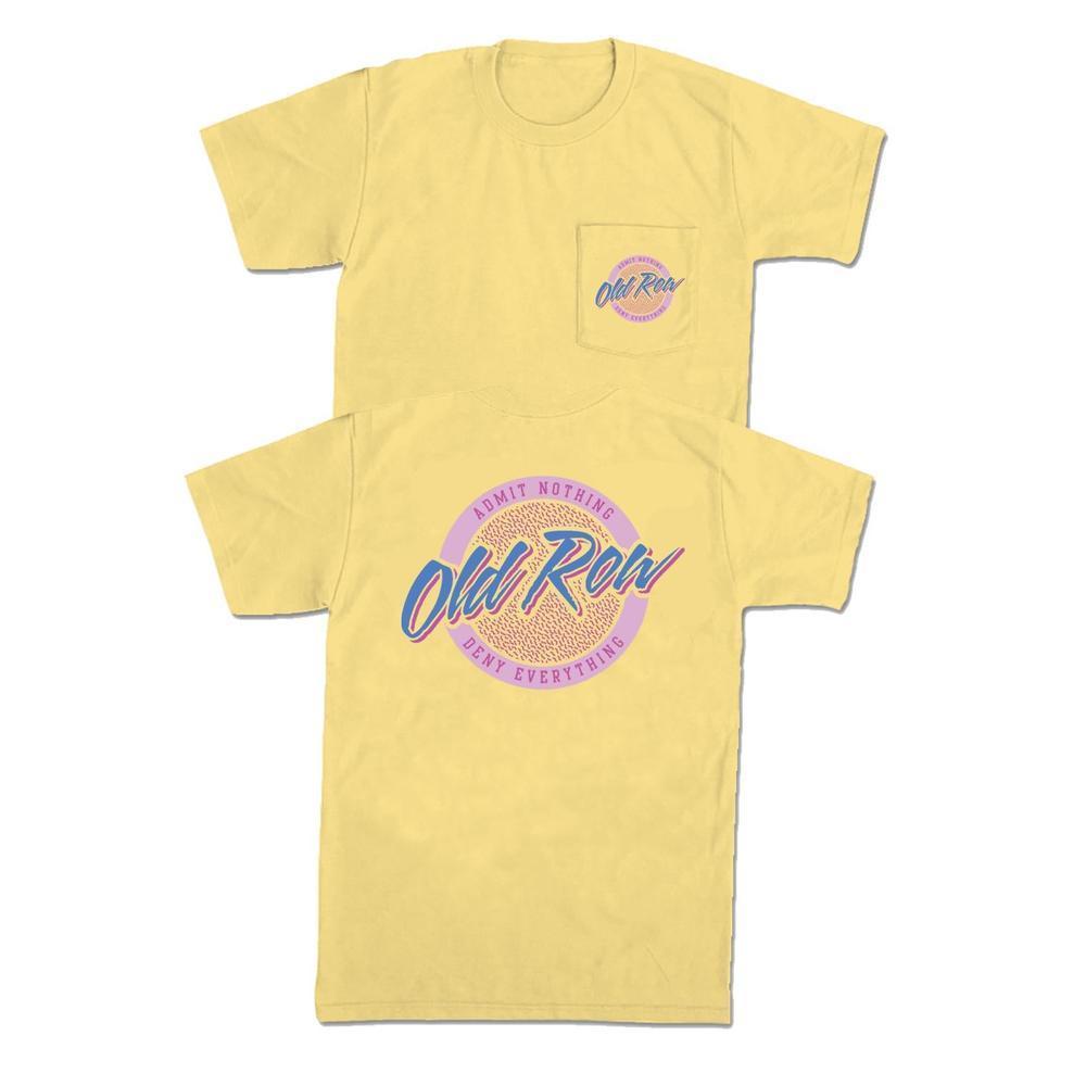 Old Row Bright Circle Logo Pocket Tee