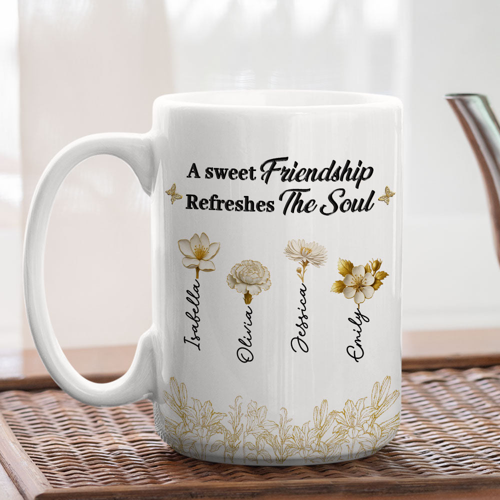 Custom Christmas & Birthday Gift for Brother & Sister • Together We Shine - Personalized Coffee Mug