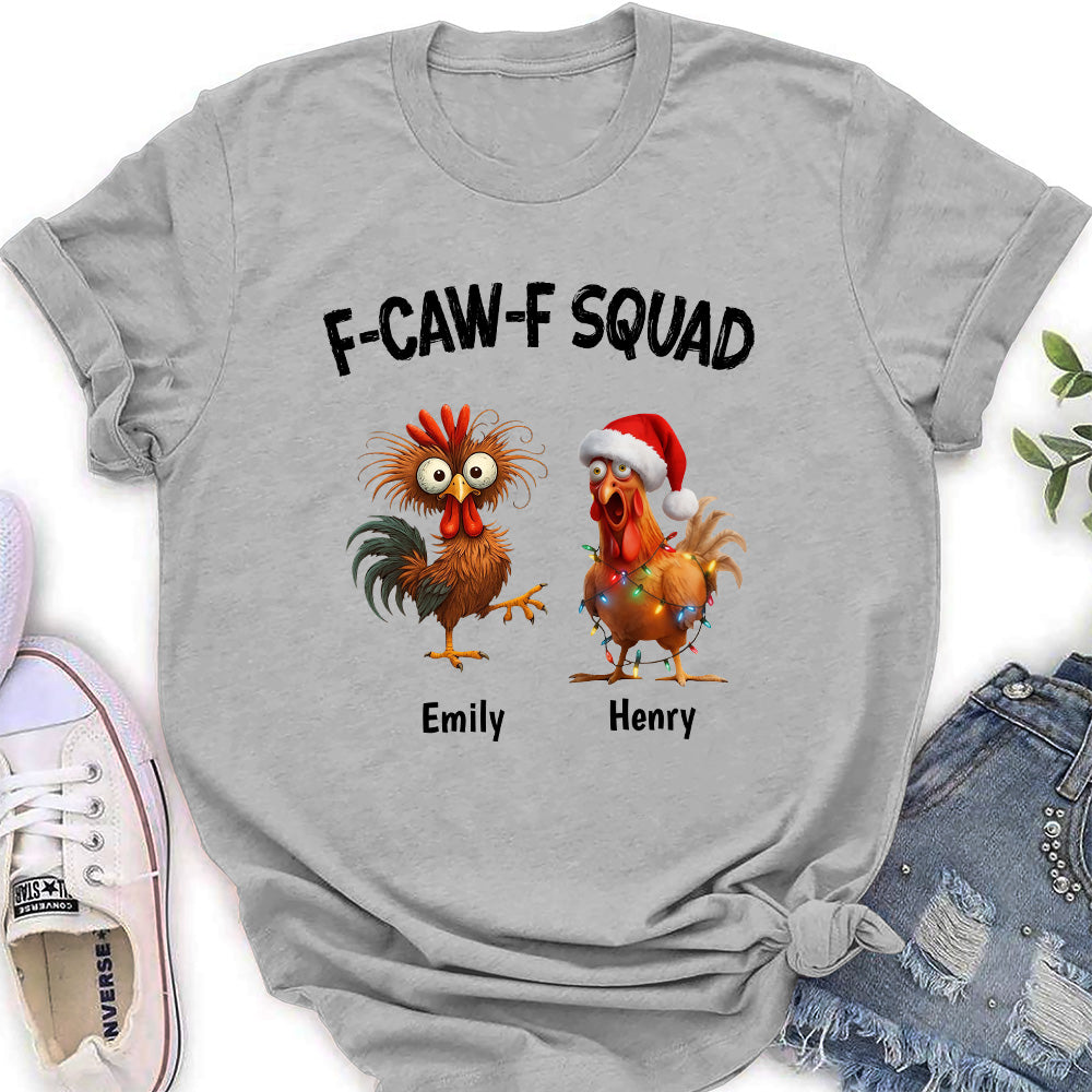 Custom Coworker, Christmas & Birthday Team Appreciation Gift • FCAWF Squad - Personalized Shirt