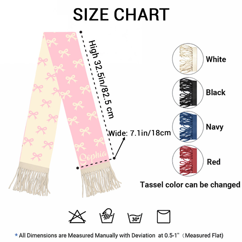 The Ribbon Era - Personalized Scarf