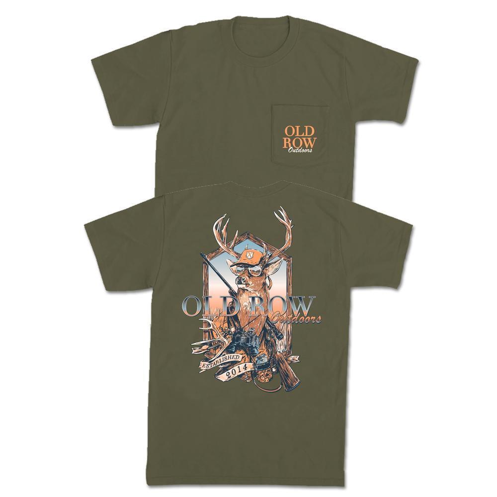 Old Row Outdoors Buck Hunter Pocket Tee