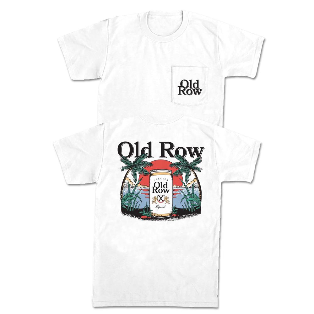 The Beach Cerveza Pocket Tee