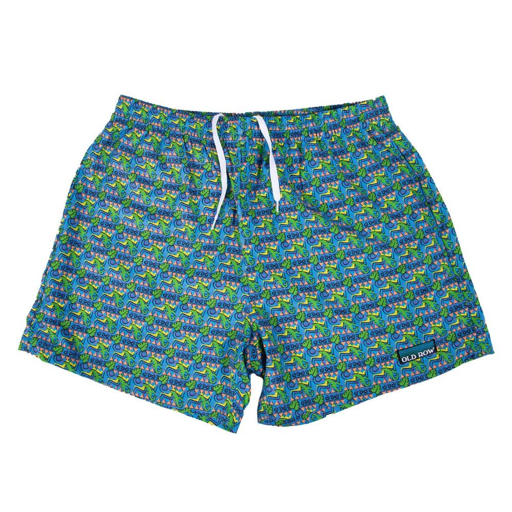 Old Row 90s Retro Swim Trunks