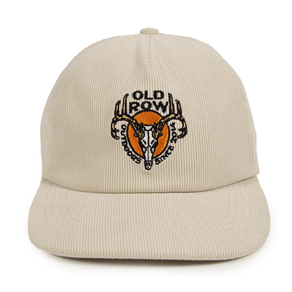 Old Row Outdoors Skull Corduroy Hat