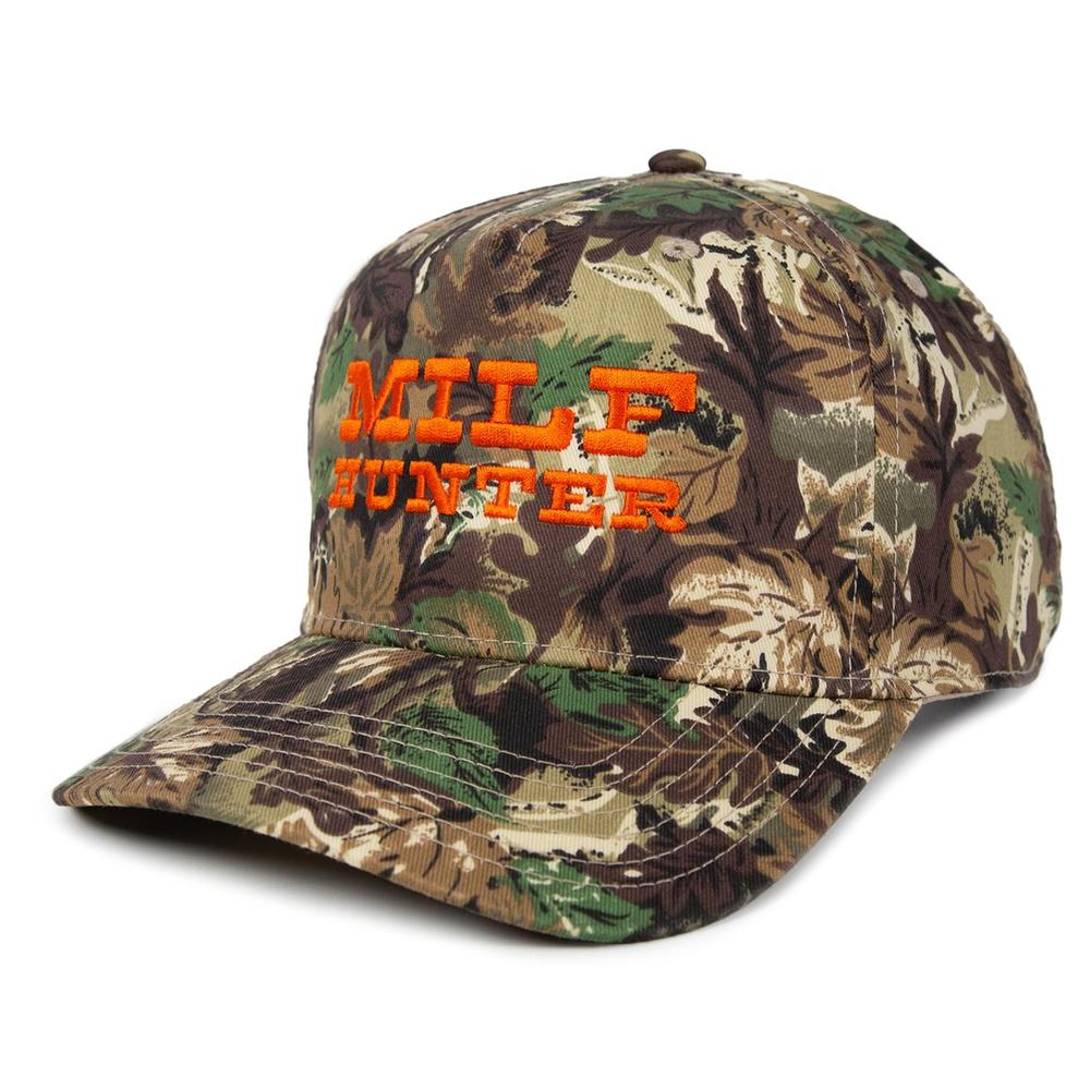 MILF Hunter Camo Snapback Hat