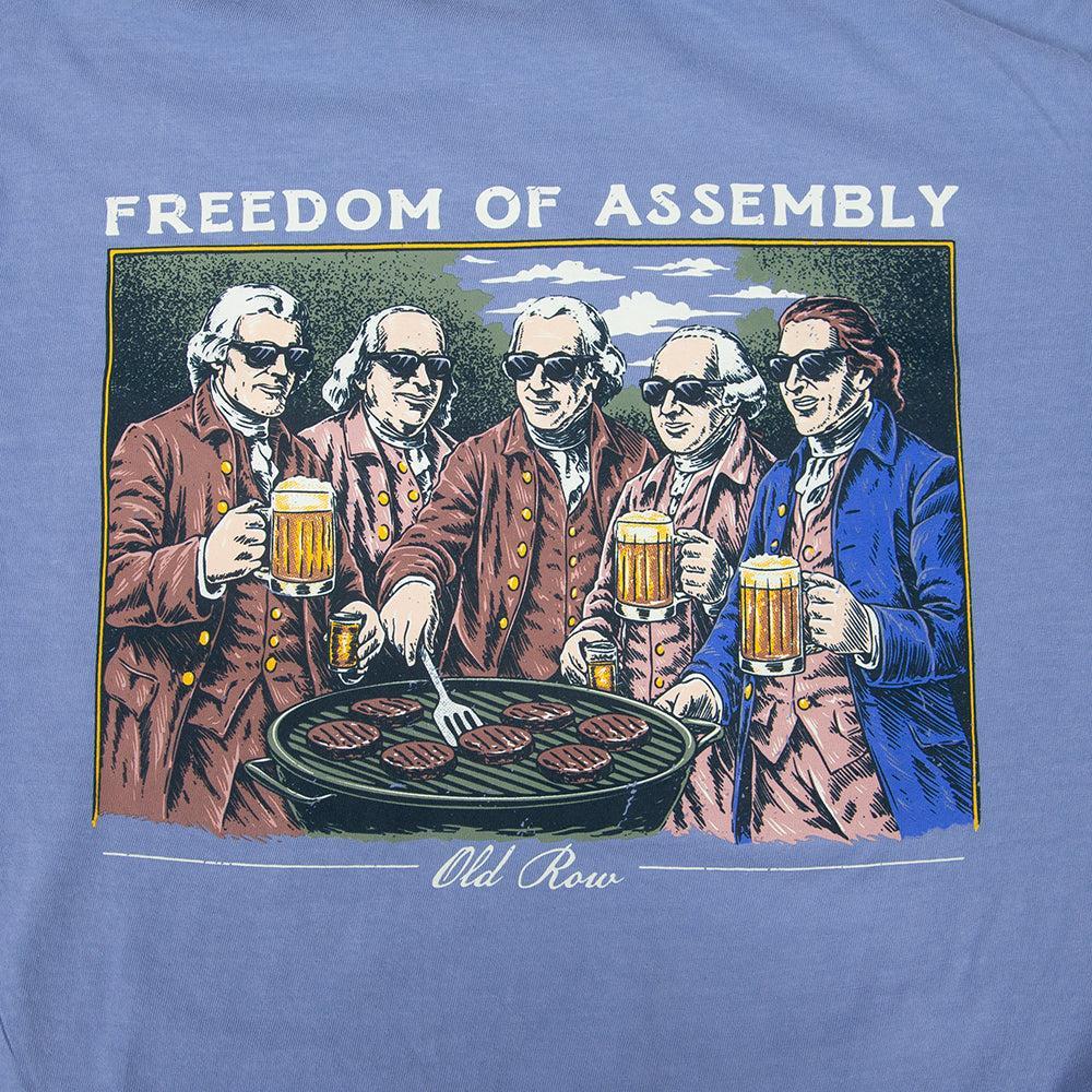 Freedom Of Assembly Pocket Tee