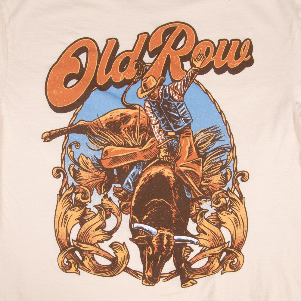 The Bull Riding Pocket Tee
