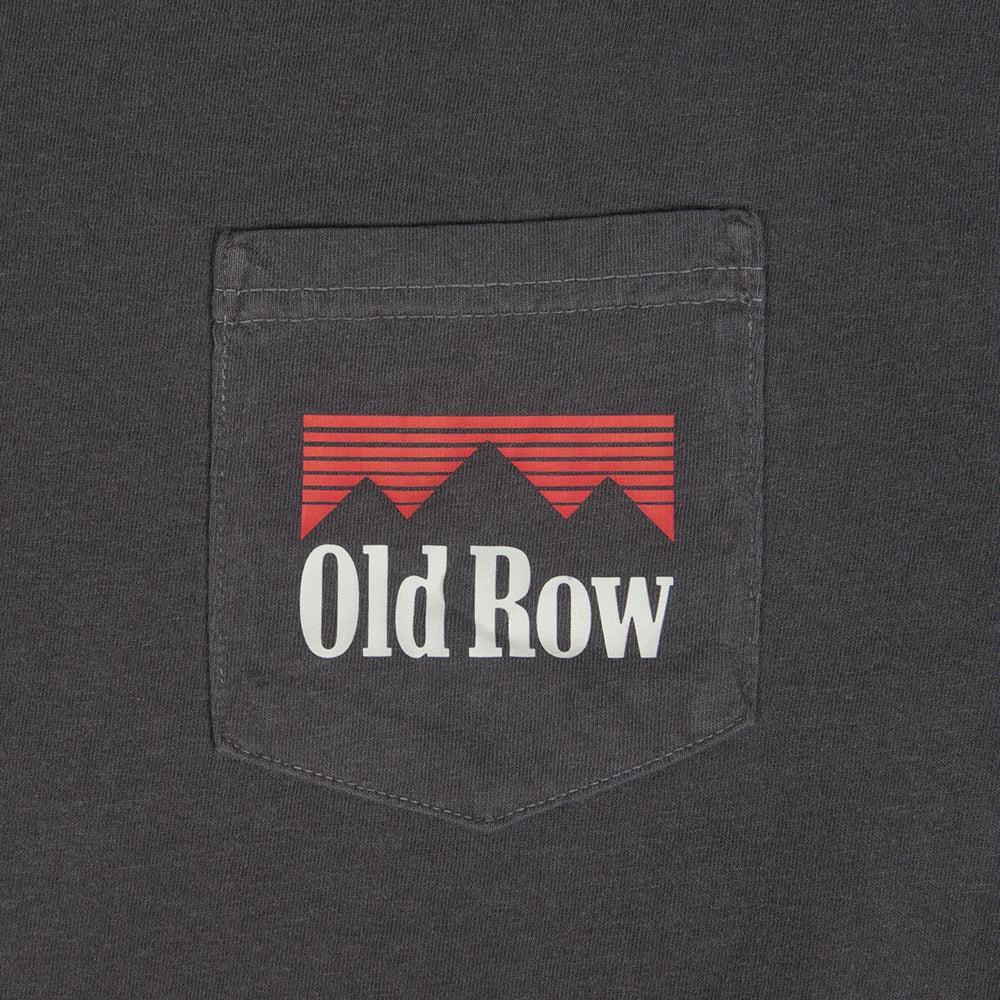 Smoking Cowboy Sunset Pocket Tee