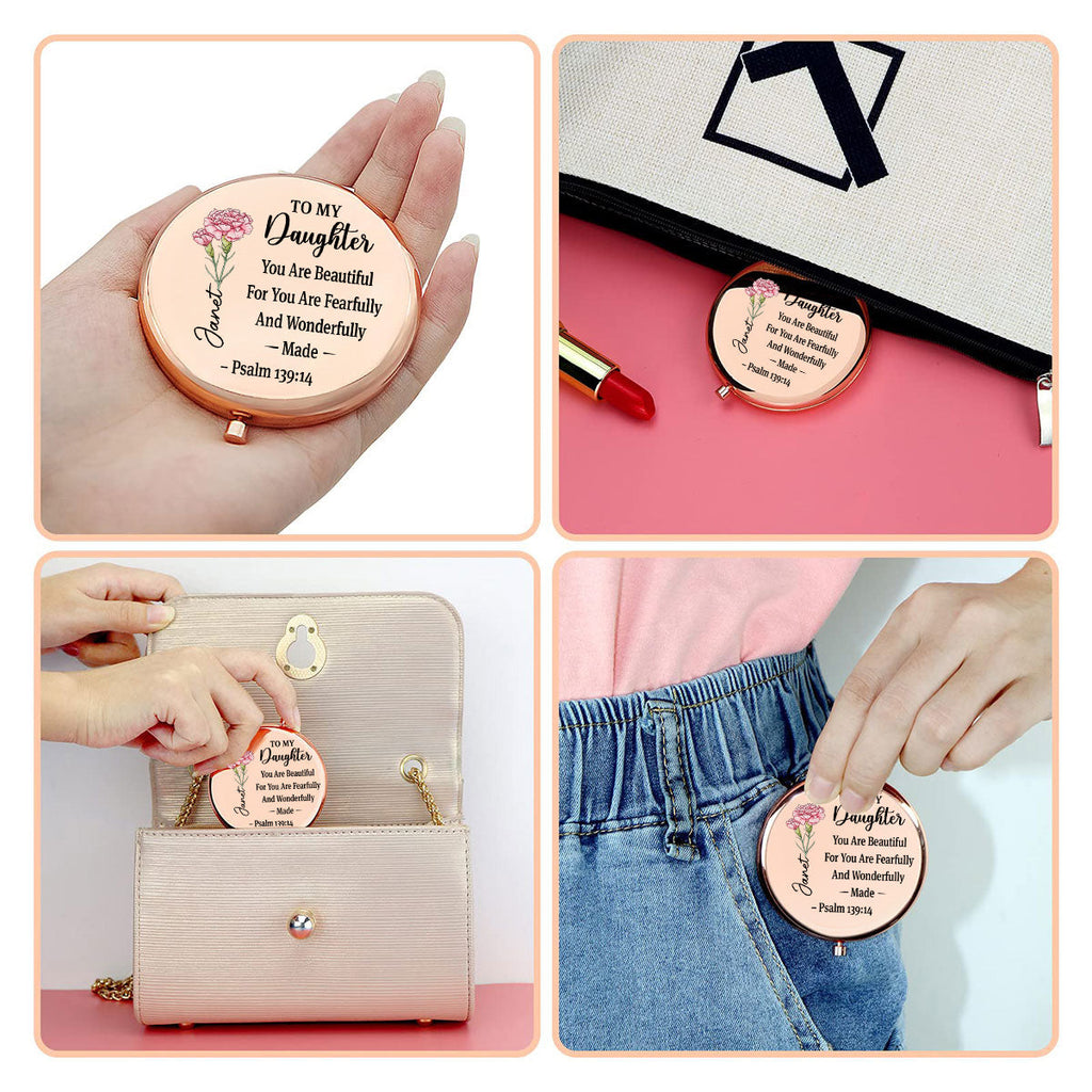 Always Believe In Yourself - Personalized Compact Mirror