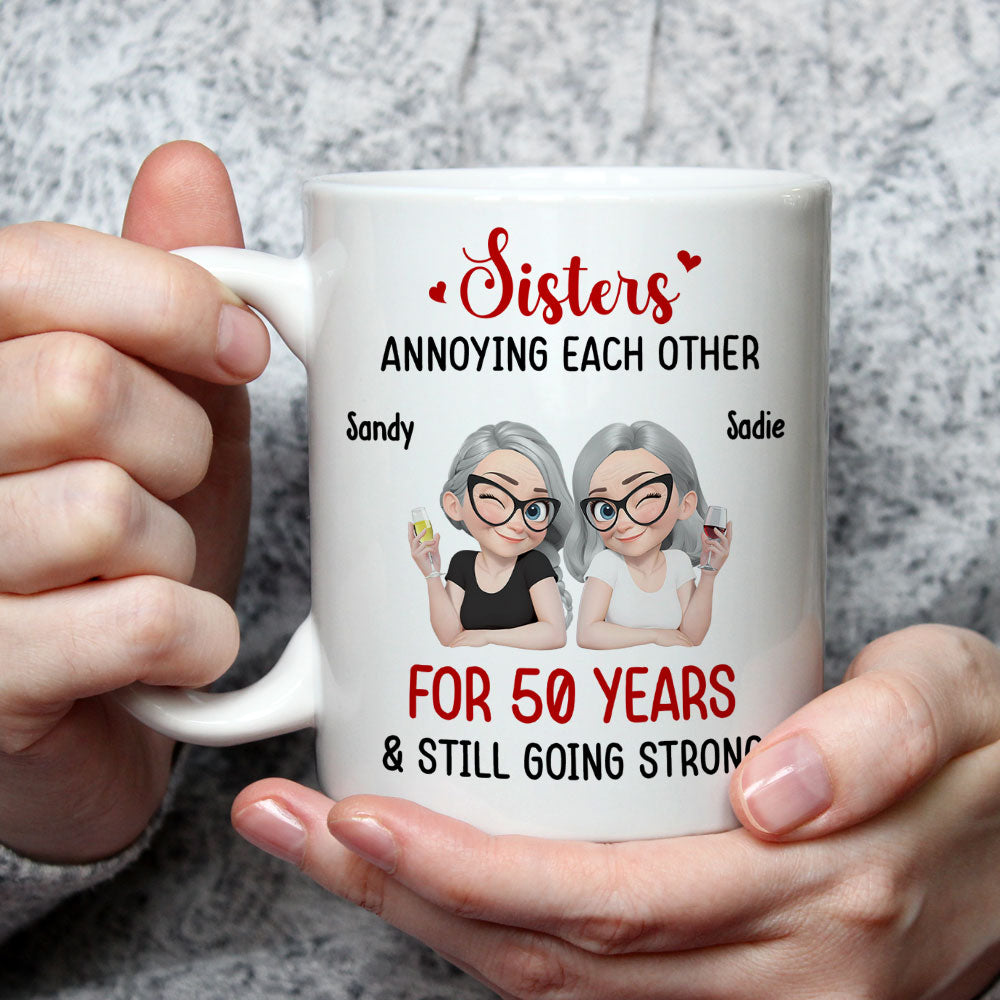 Custom Christmas & Birthday Gift For Sister • Annoying Sister - Personalized Mug
