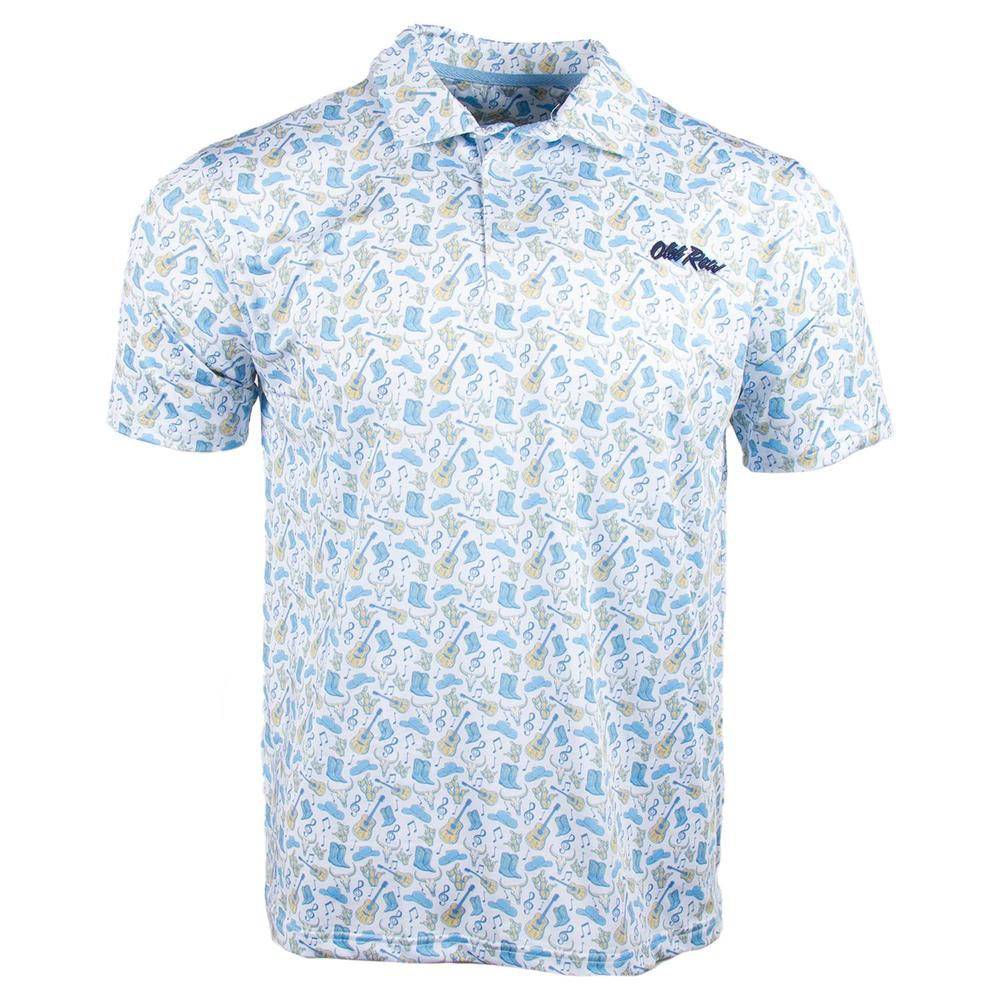Old Row Western Cactus Polo
