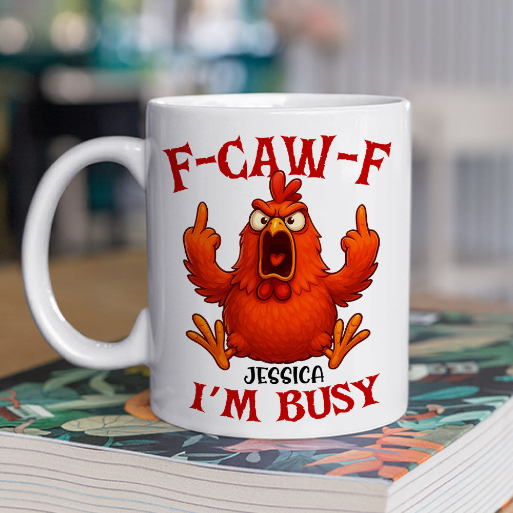 Custom Coworker, Christmas & Birthday Team Appreciation Gift • Hooked On Peace And Quiet - Personalized Coffee Mug